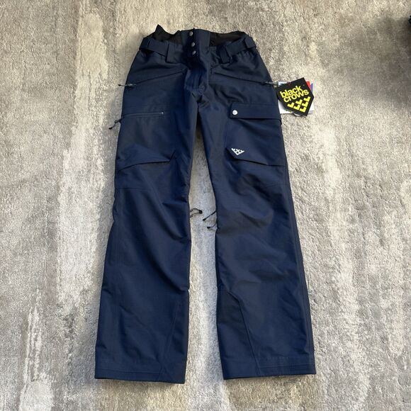 Black Crows Corpus Ski Snow Pants Womens Small Navy GORE-TEX Insulated Recco New - Picture 1 of 16
